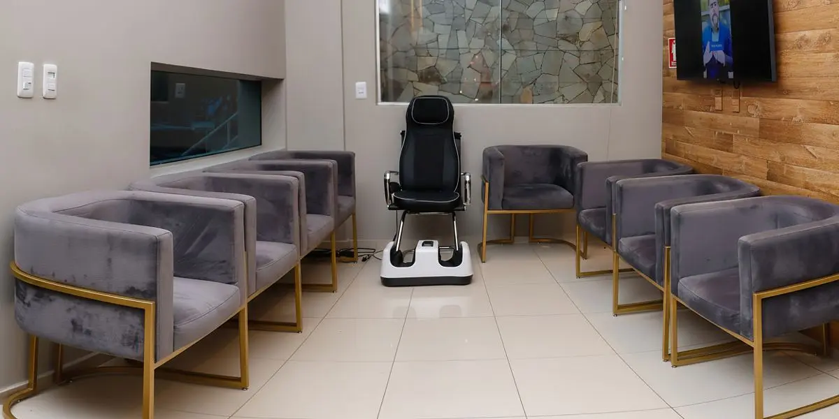 Sala de Espera com TV Interna